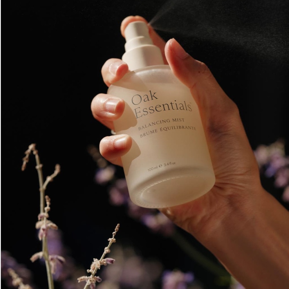 oak essentials balancing mist 100oz Brand New in box! Sealed Made in USA